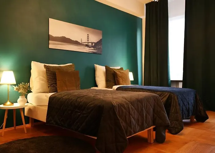 Stylish 3bd Riverfront 아파트 프라하