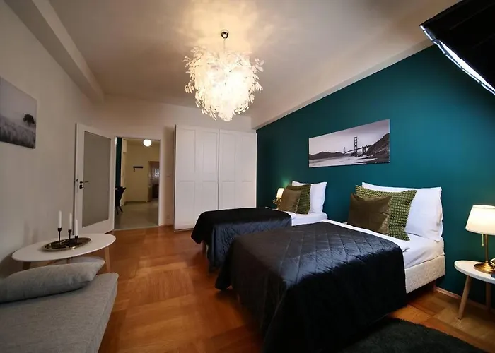 Stylish 3bd Riverfront Apartament Praga